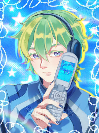 Headshot (Simple background)
