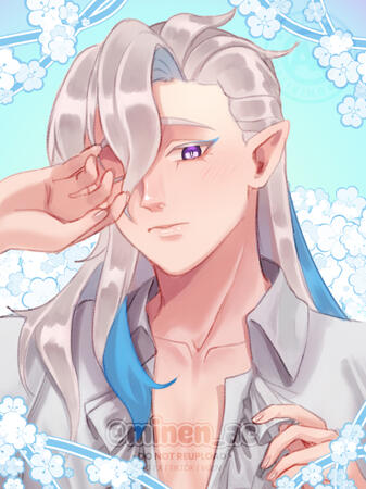 Headshot (Simple background)